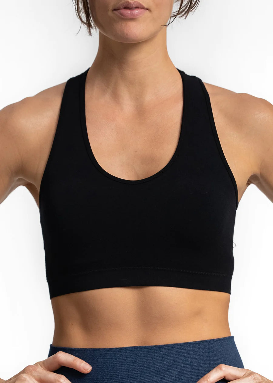 ELIETIAN V-Neck Racer Back Bra