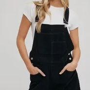 Elsa Overalls-Black
