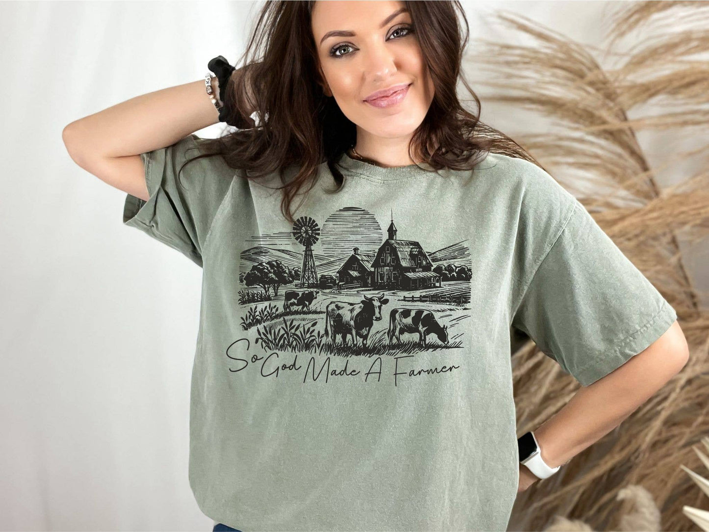 God Made a Farmer Tee