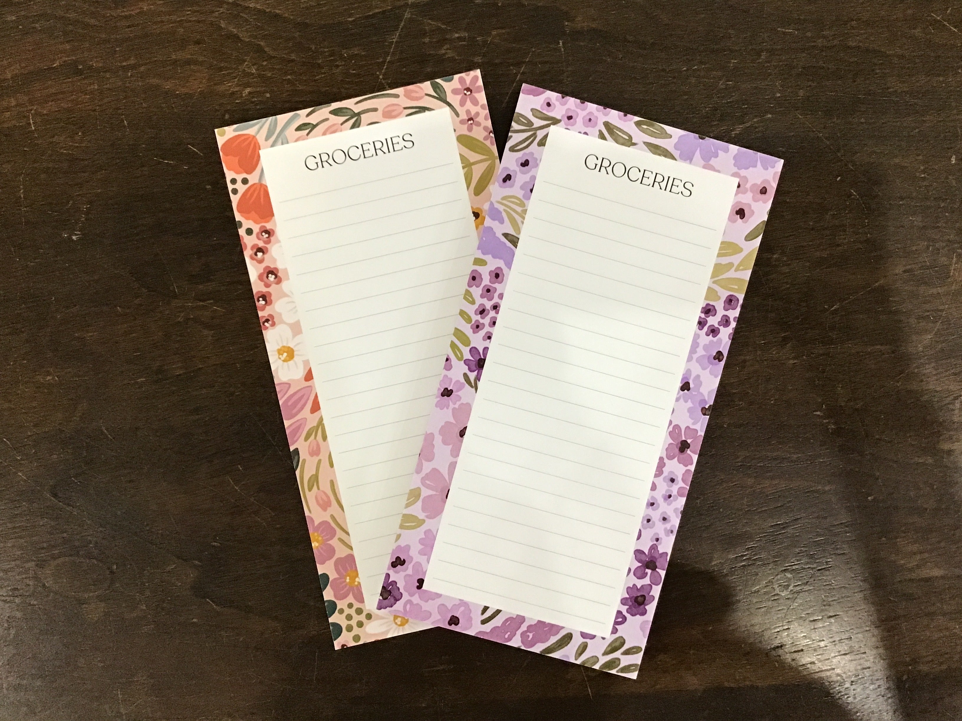 Grocery List Notepad