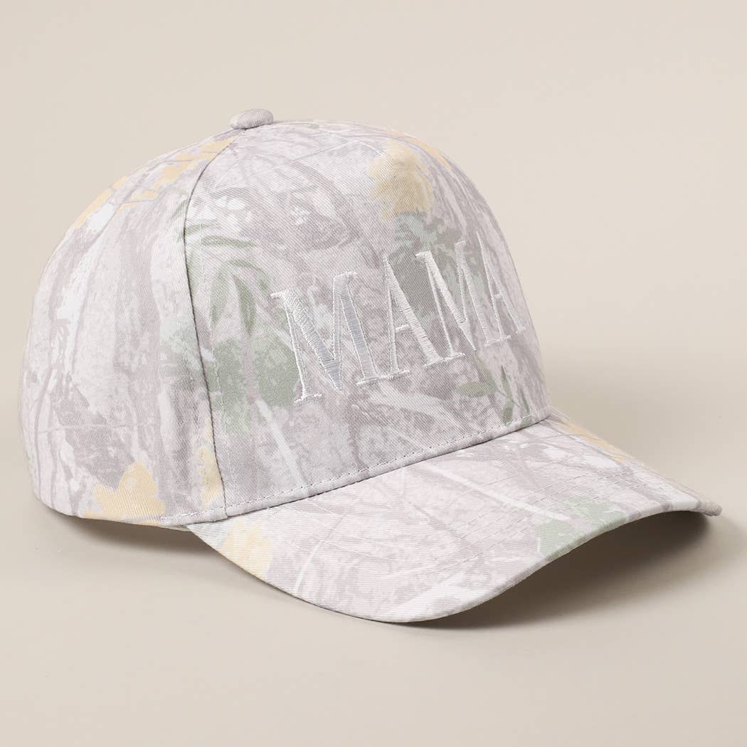 MAMA Camo Trucker Hat