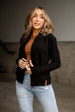 Annika Quilted Bomber Jacket