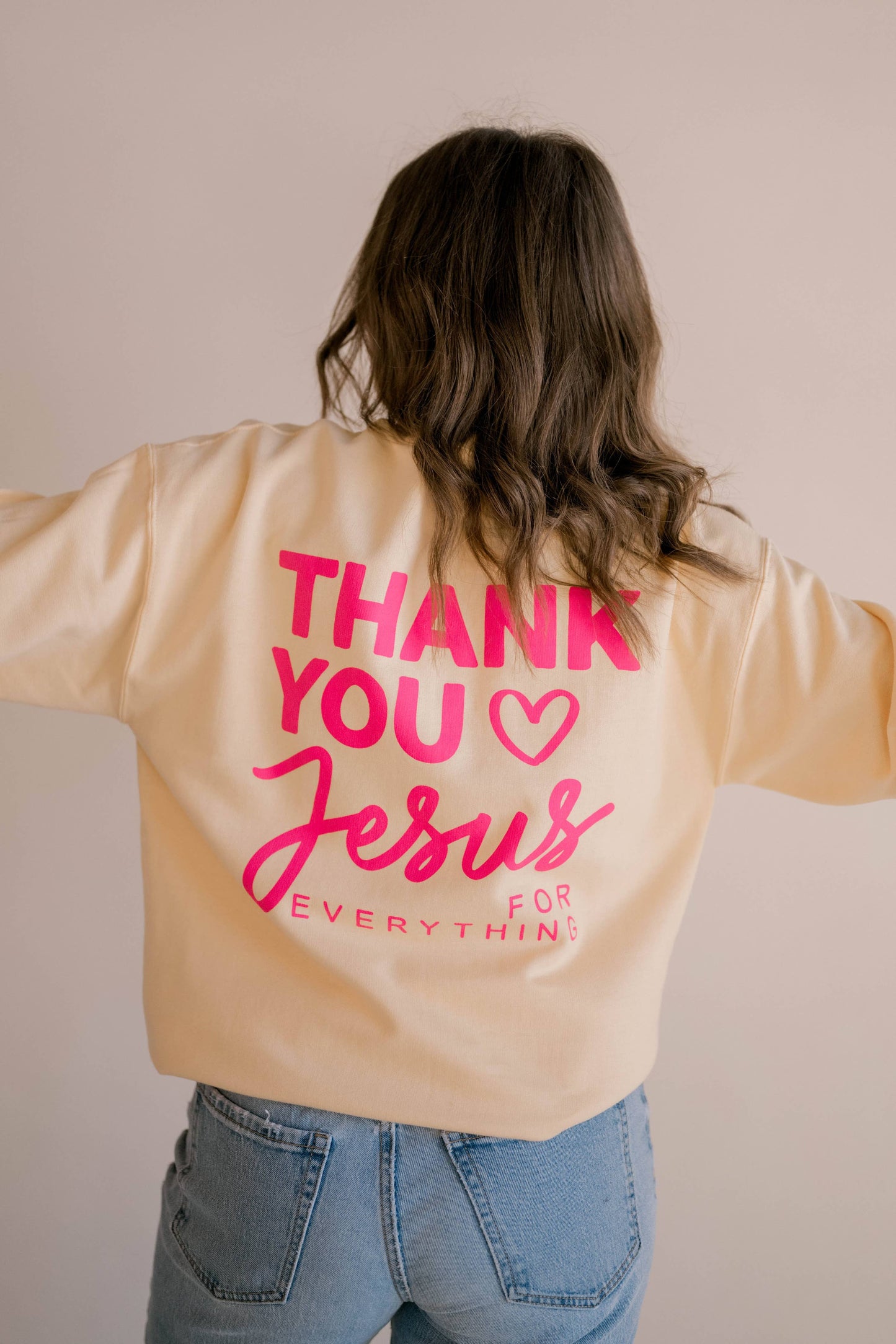 Thank You Jesus Pullover
