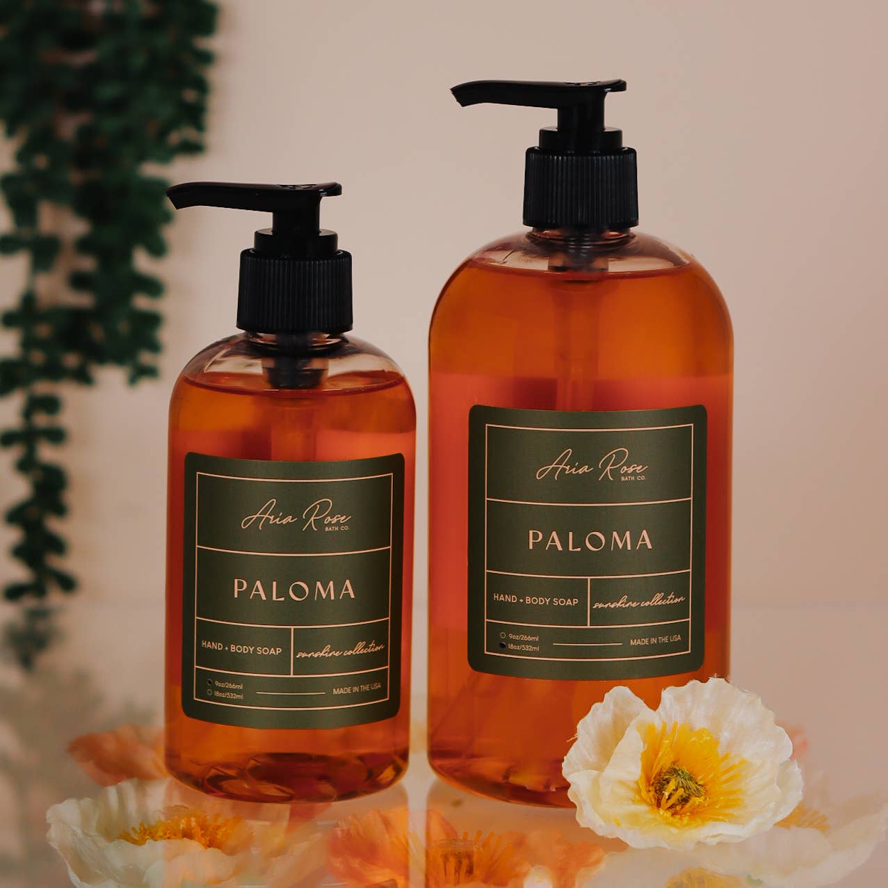 Paloma Hand + Body Liquid Soap - Sunshine Collection