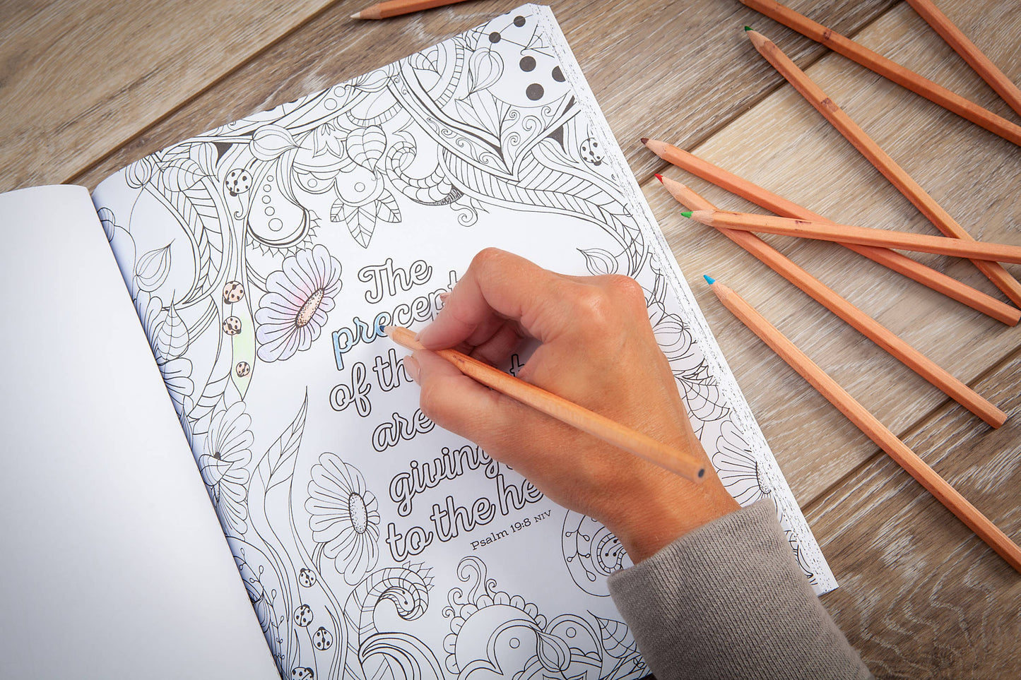 The Beloved Psalms (Coloring Book)