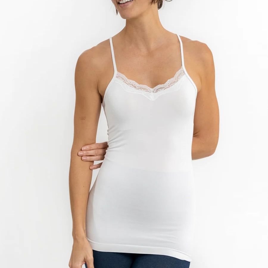 ELIETIAN Spaghetti Strap Lace Cami