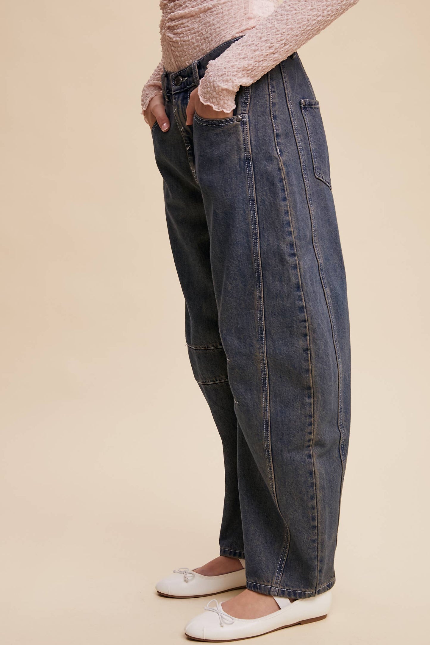 Hudson Relaxed Fit Barrel Jeans