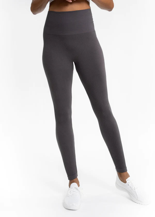 ELIETIAN High Waist Ribbed Leggings