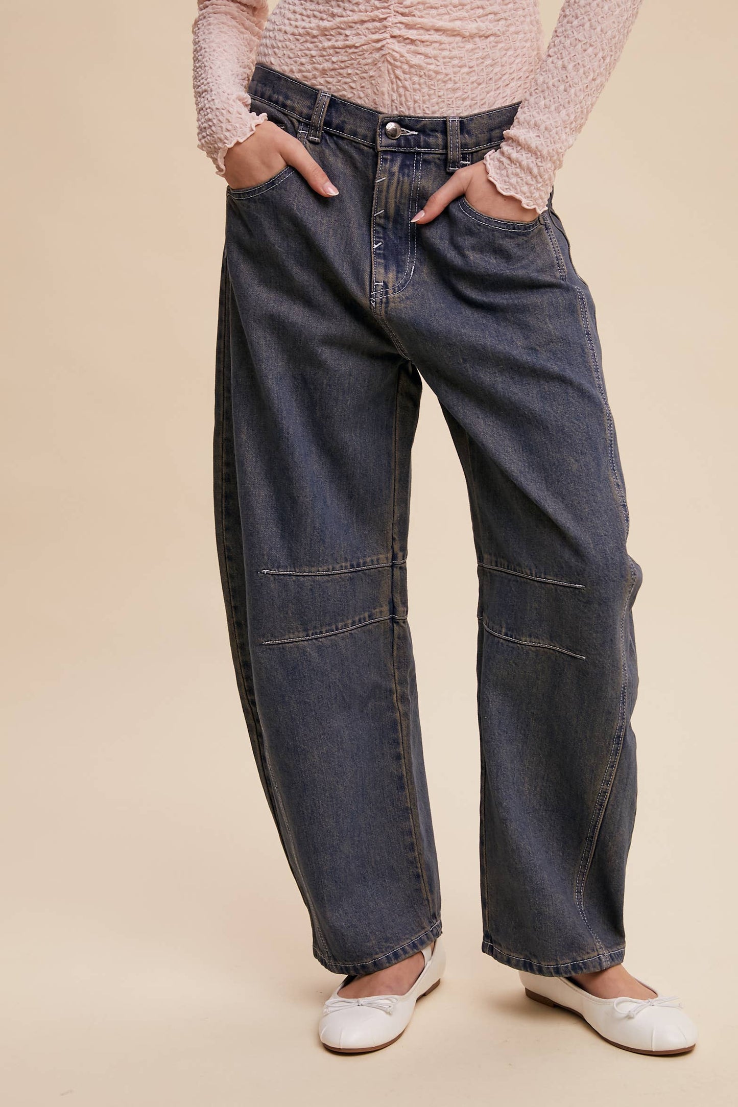 Hudson Relaxed Fit Barrel Jeans