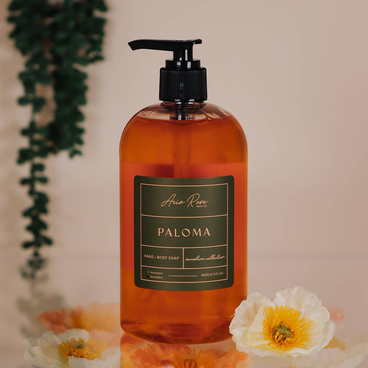 Paloma Hand + Body Liquid Soap - Sunshine Collection