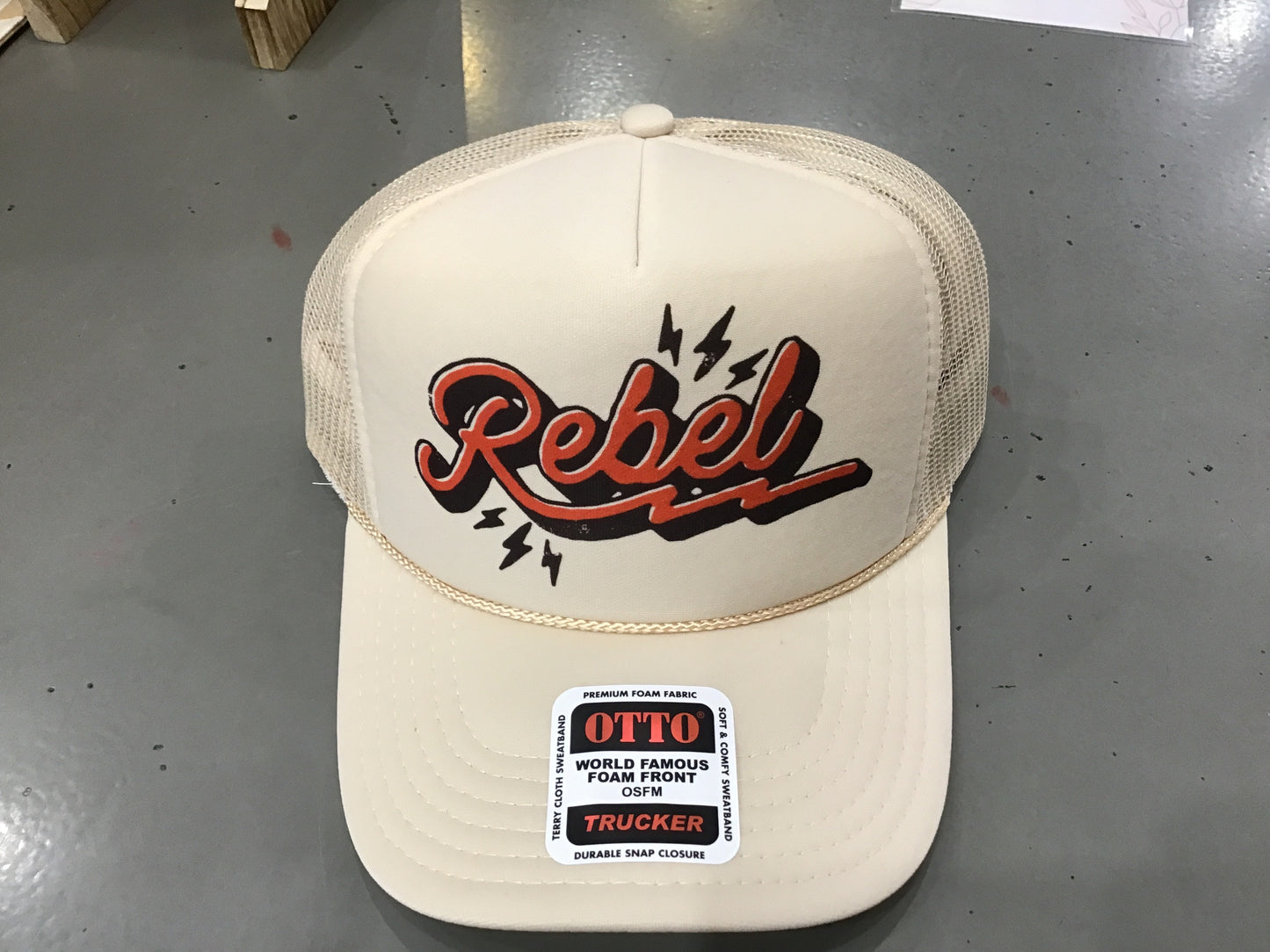 Rebel Trucker Hat