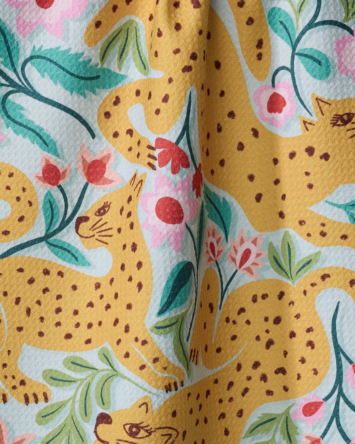 Cheetah Haven Tea Towel