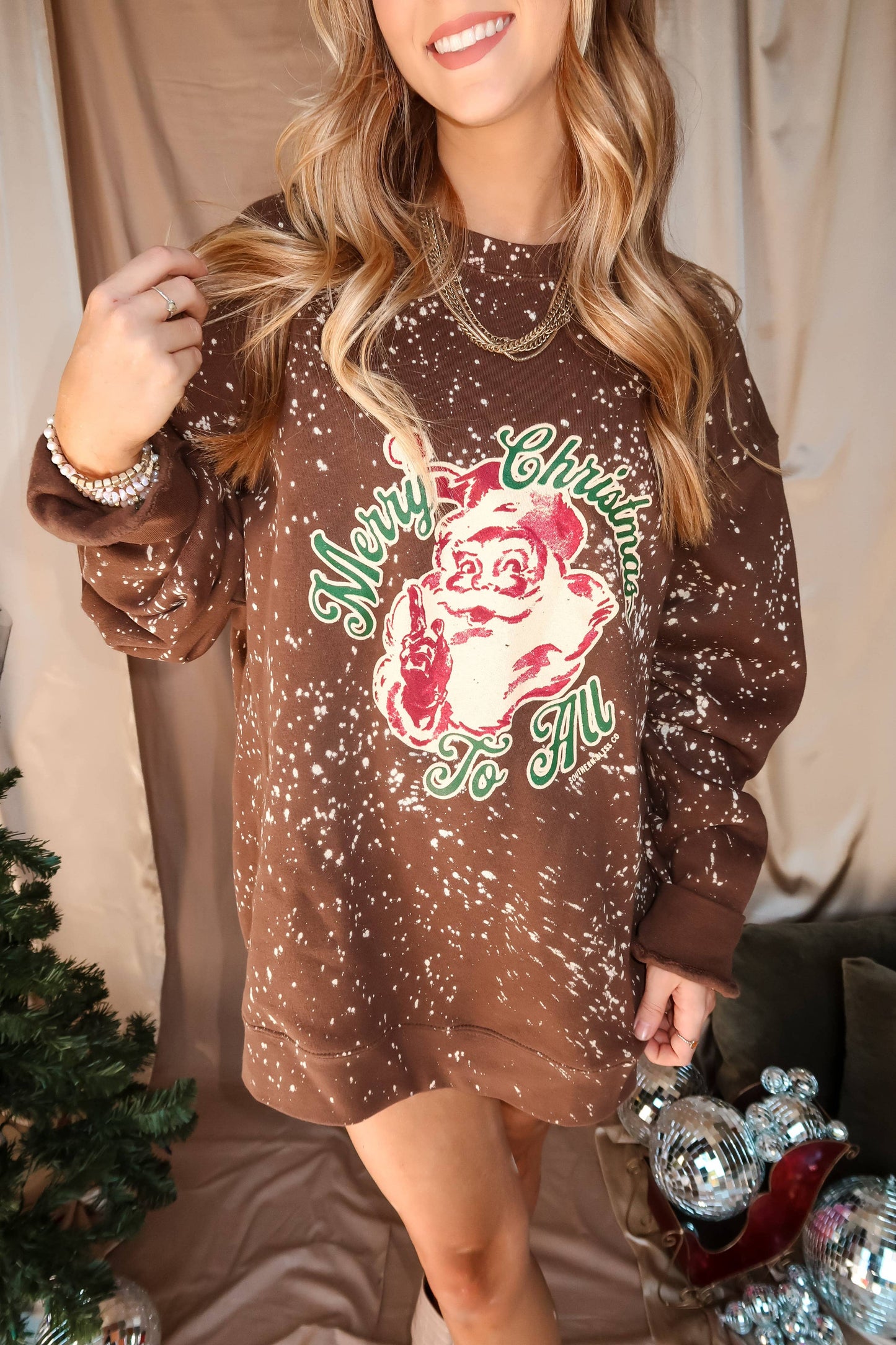 Vintage Santa Sweatshirt