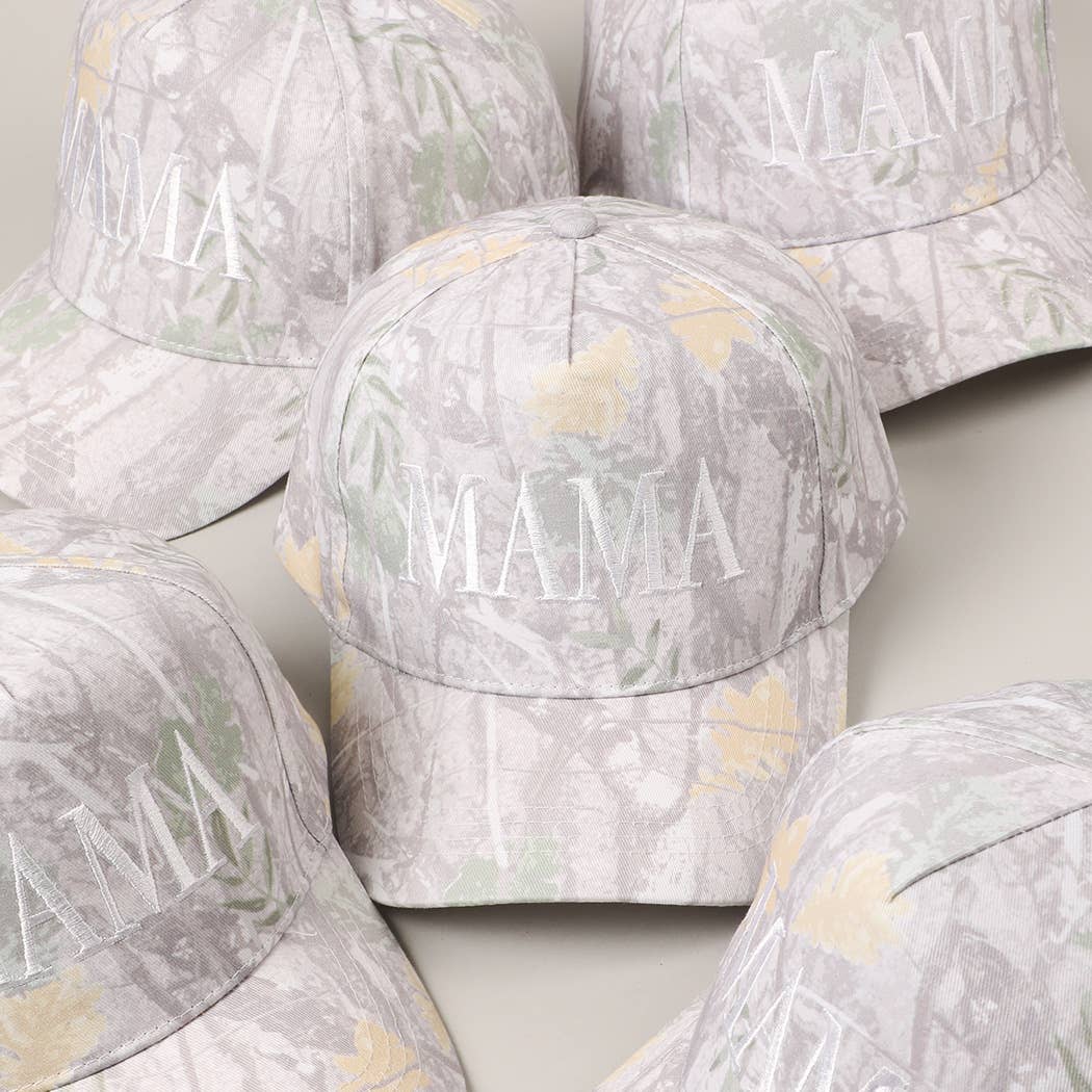 MAMA Camo Trucker Hat