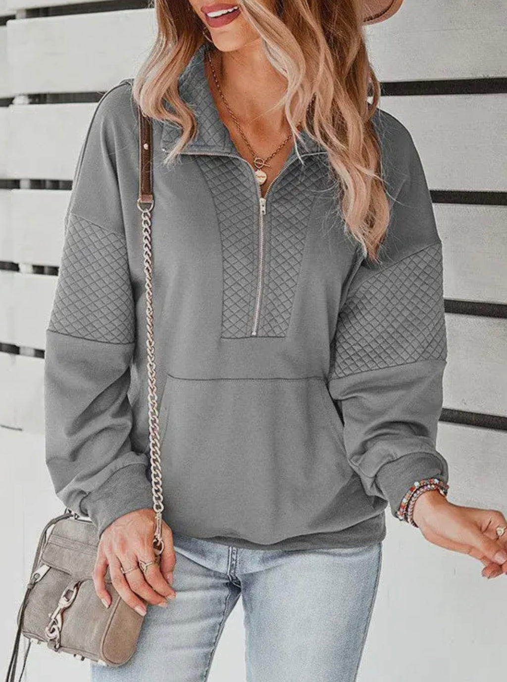 Sylvie Top - Grey