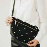 Chic Gold Studded Westlyn Bum Bag