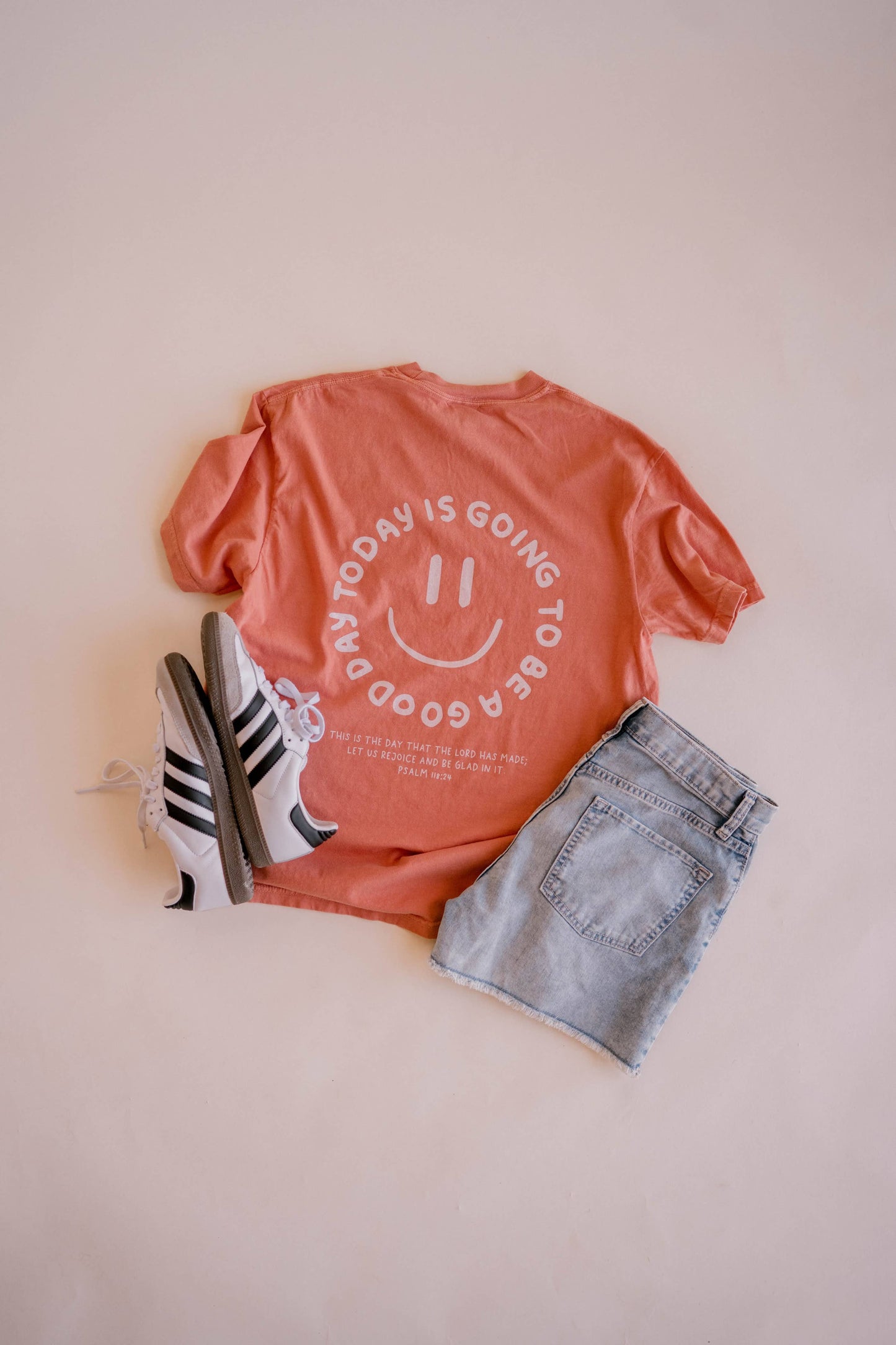 Good Day Tee- Terracotta