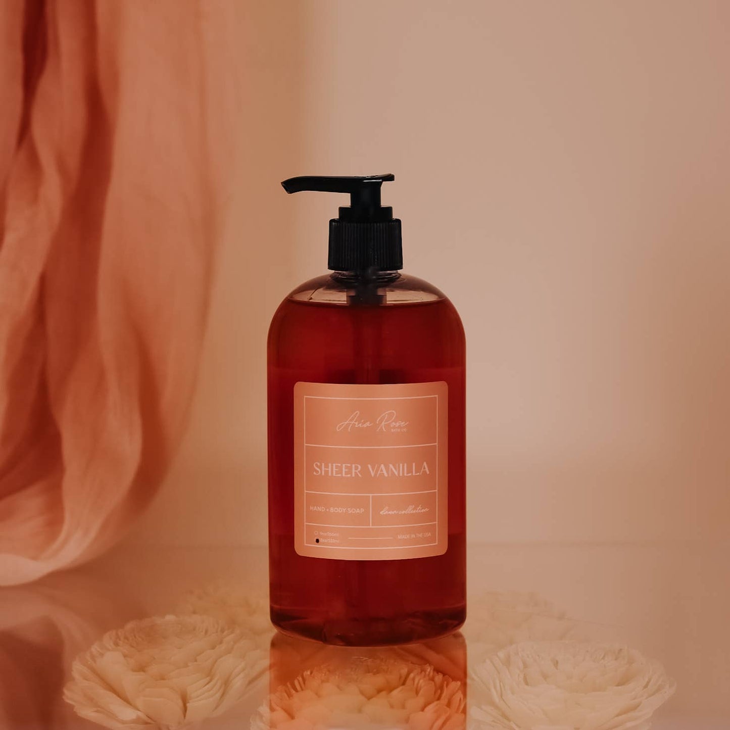 Sheer Vanilla Hand + Body Liquid Soap - Dawn Collection