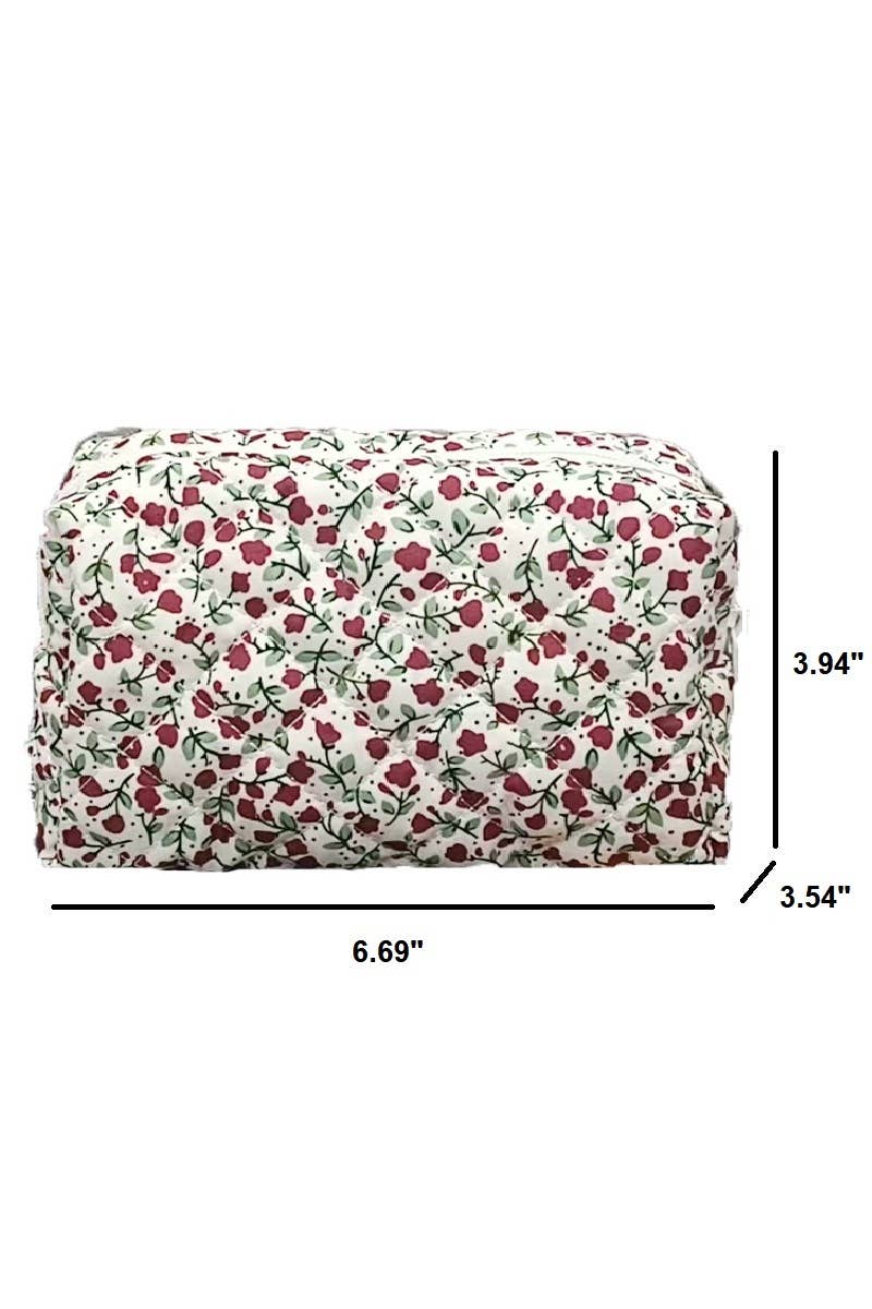 Ditsy Floral Cosmetic Bag