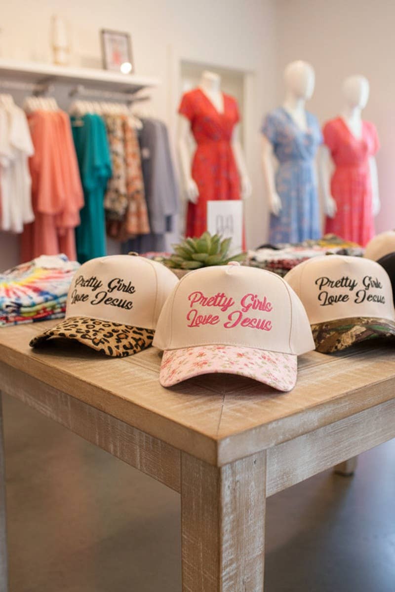 Pretty Girls Love Jesus Hat