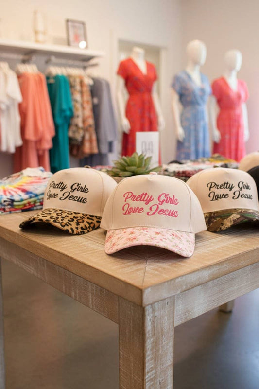 Pretty Girls Love Jesus Hat