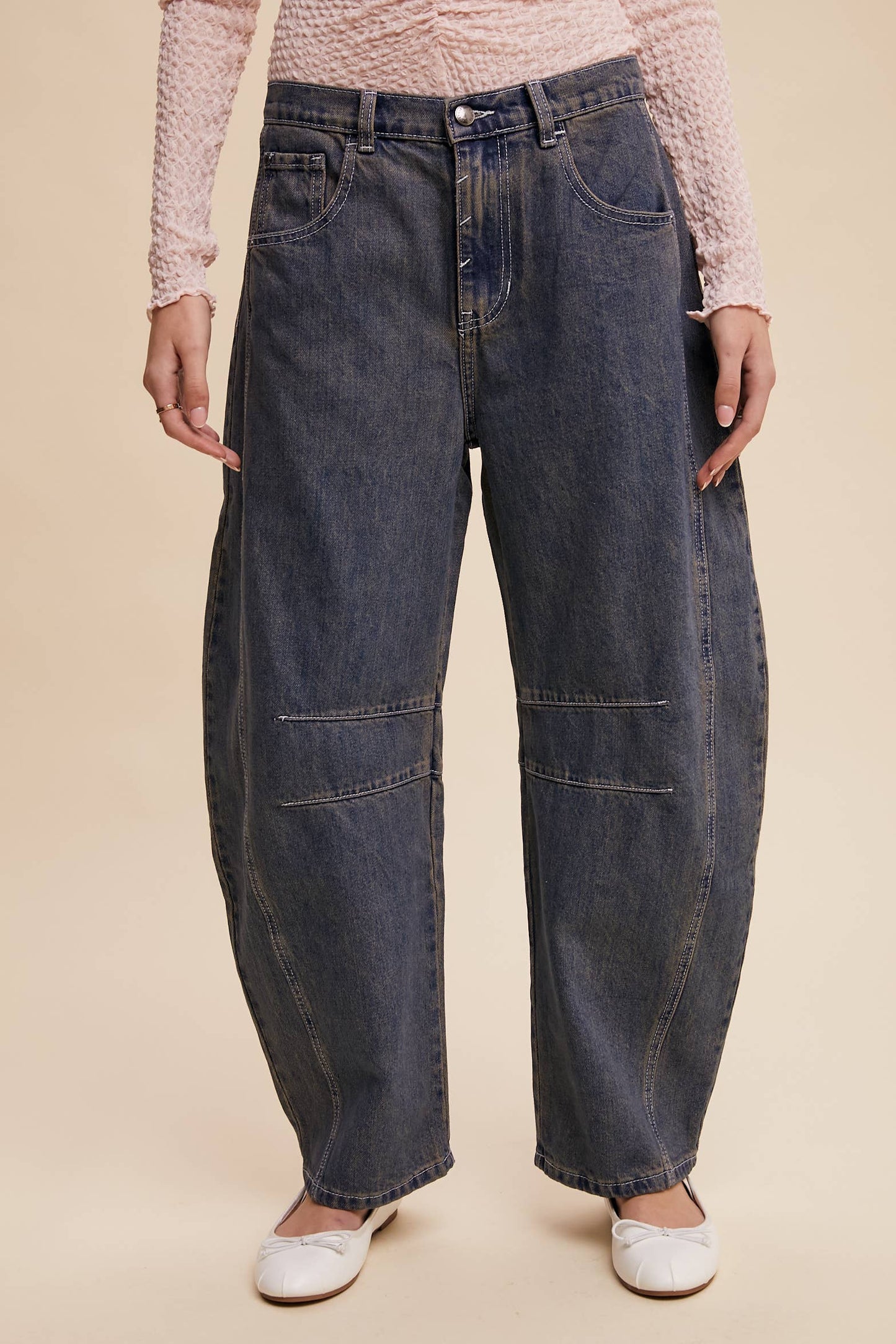 Hudson Relaxed Fit Barrel Jeans