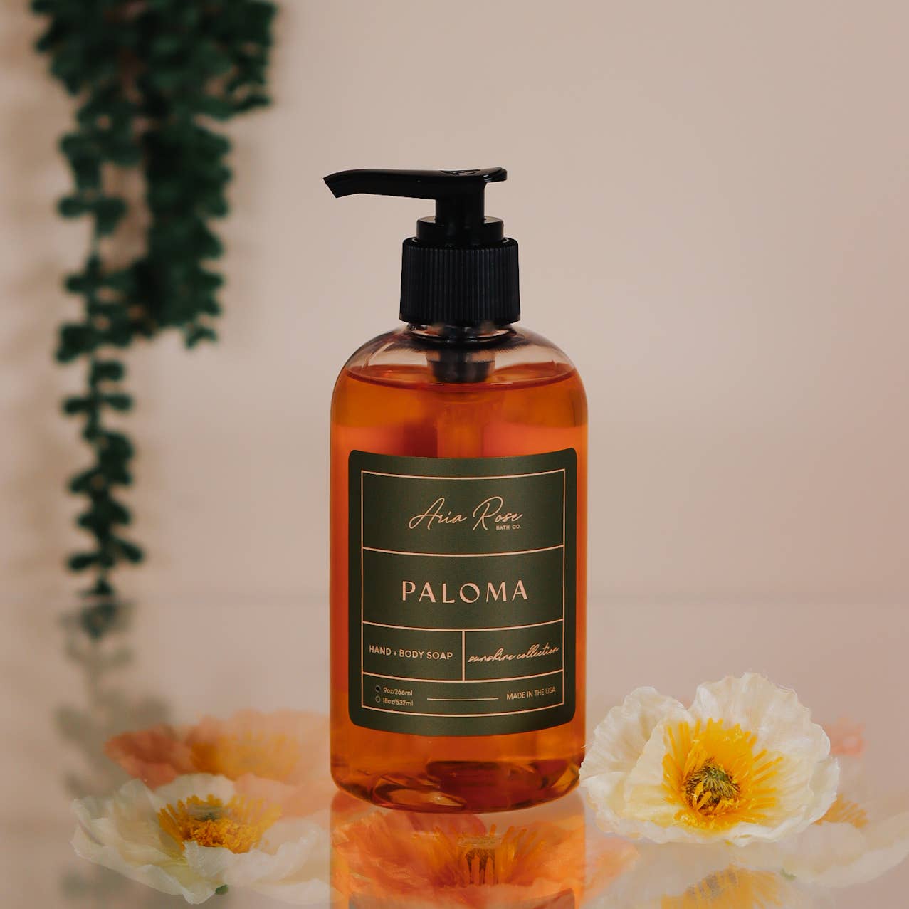 Paloma Hand + Body Liquid Soap - Sunshine Collection
