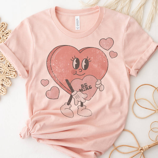 Be Mine Candy Heart Tee