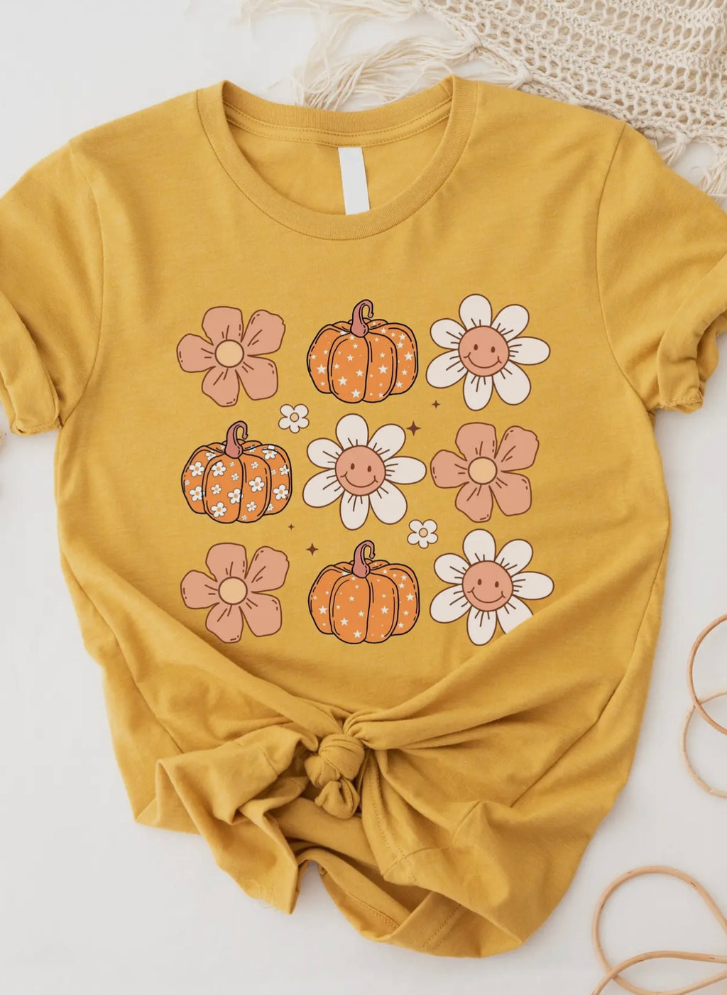 Pumpkin Flower Tee