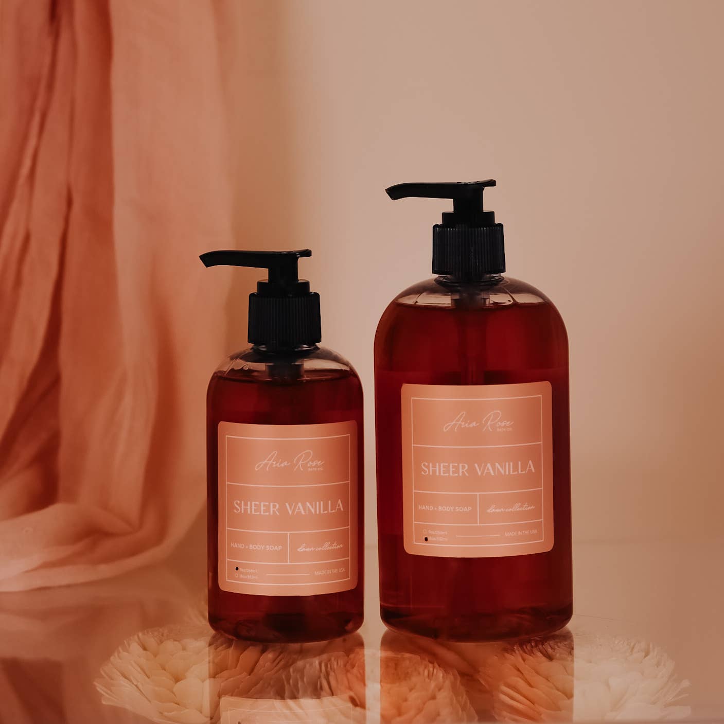 Sheer Vanilla Hand + Body Liquid Soap - Dawn Collection