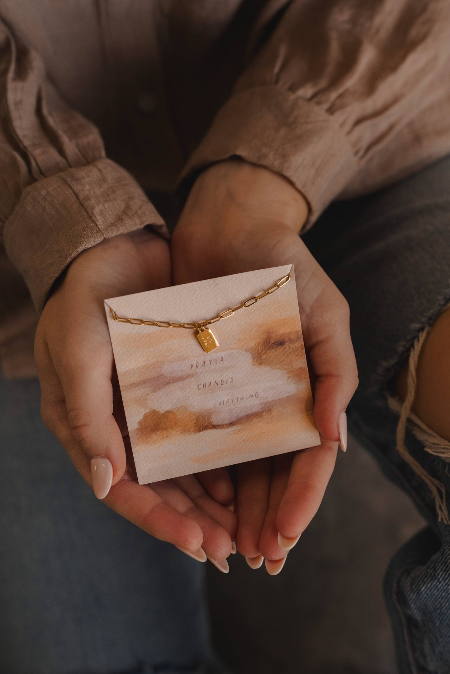 Pray Big Necklace