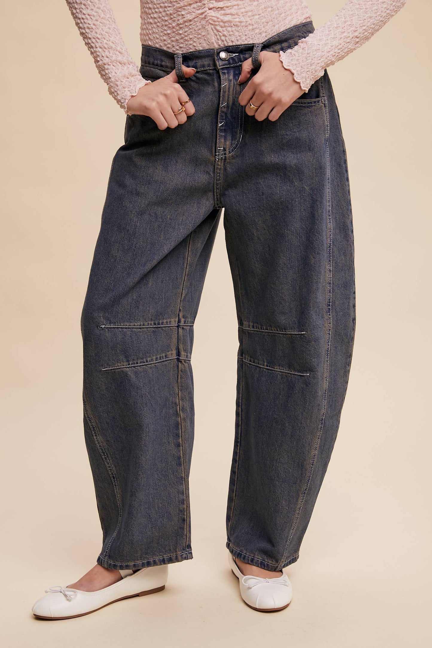 Hudson Relaxed Fit Barrel Jeans