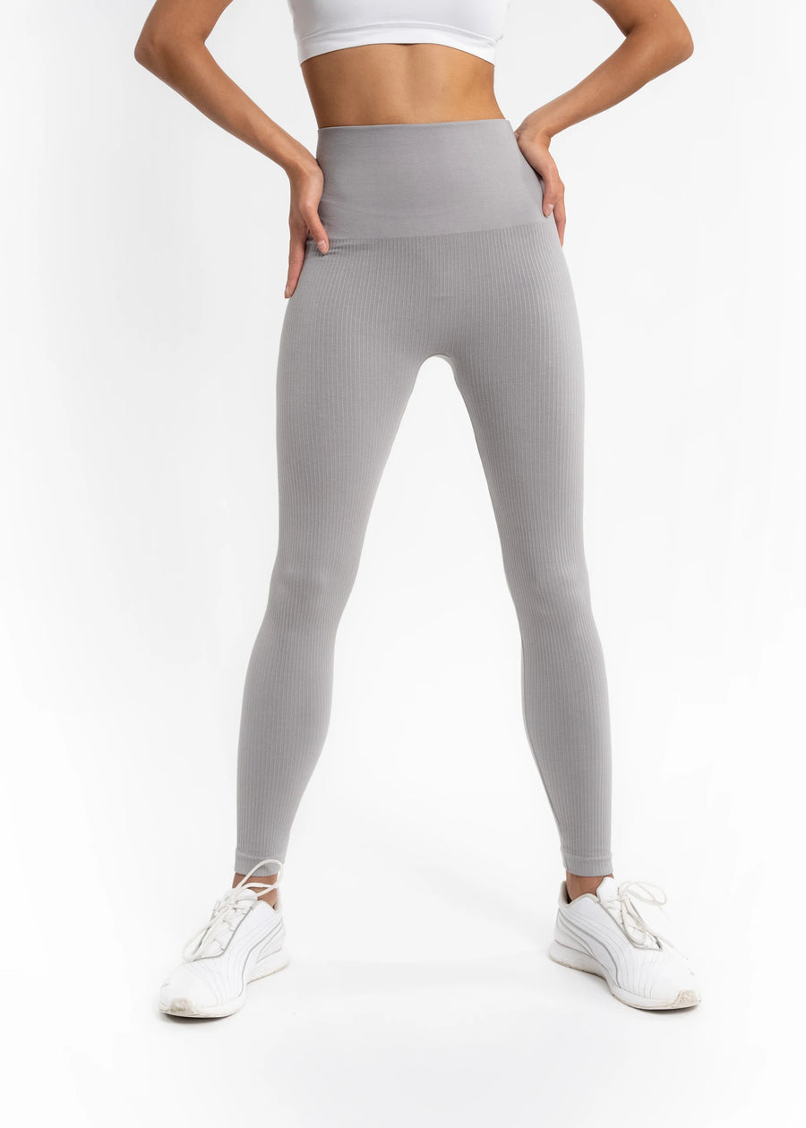 ELIETIAN High Waist Ribbed Leggings