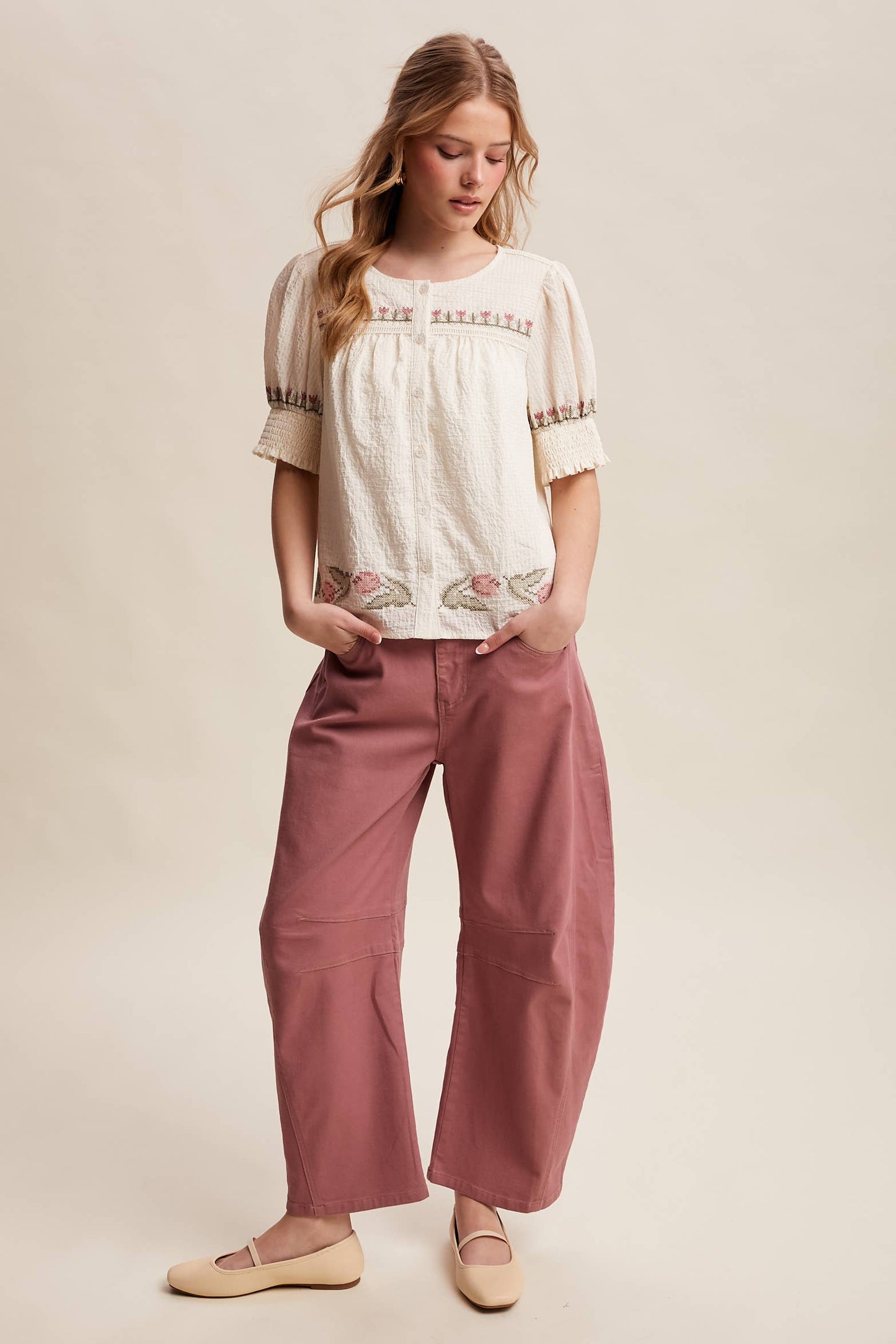 Jem Barrel Pants