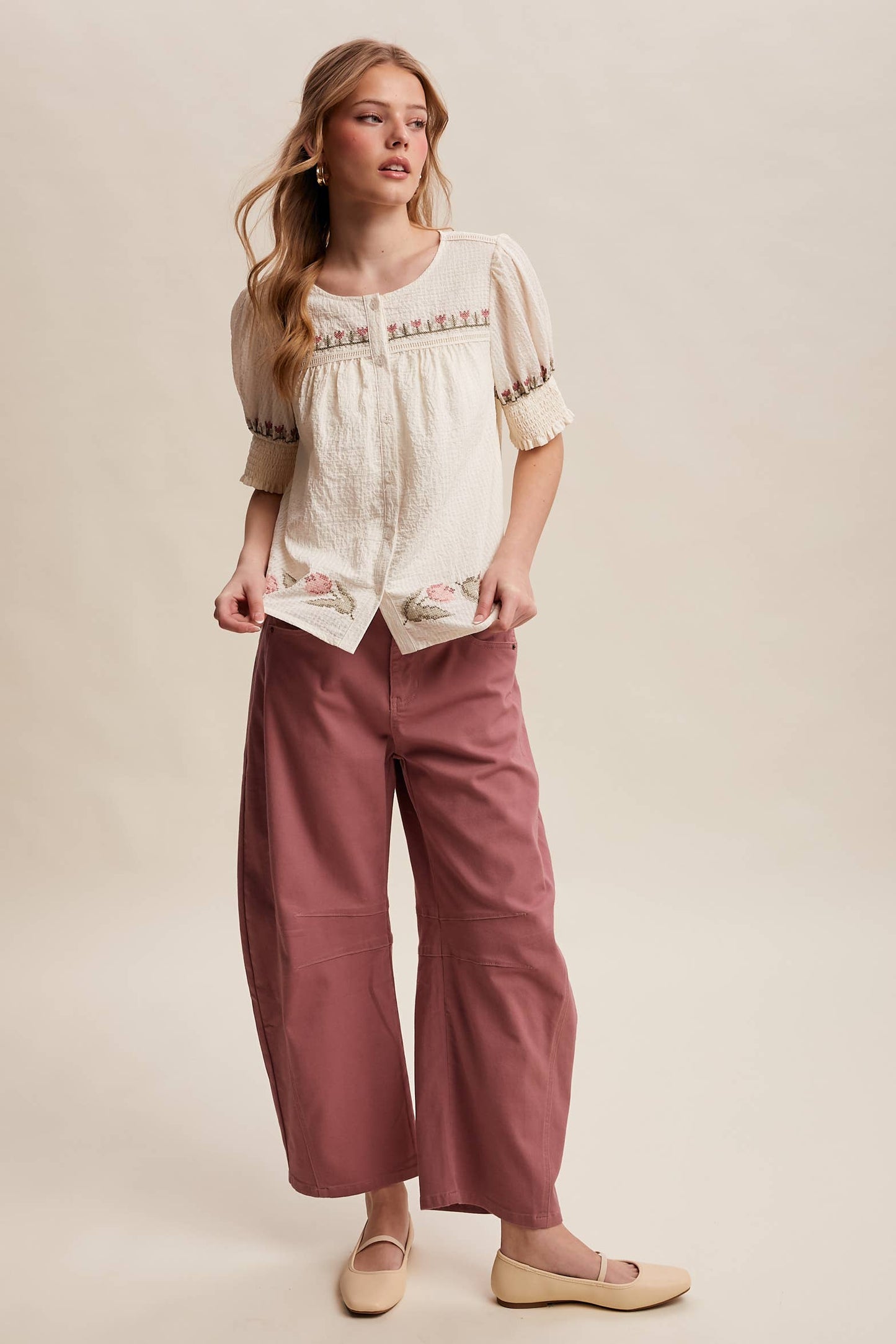 Jem Barrel Pants