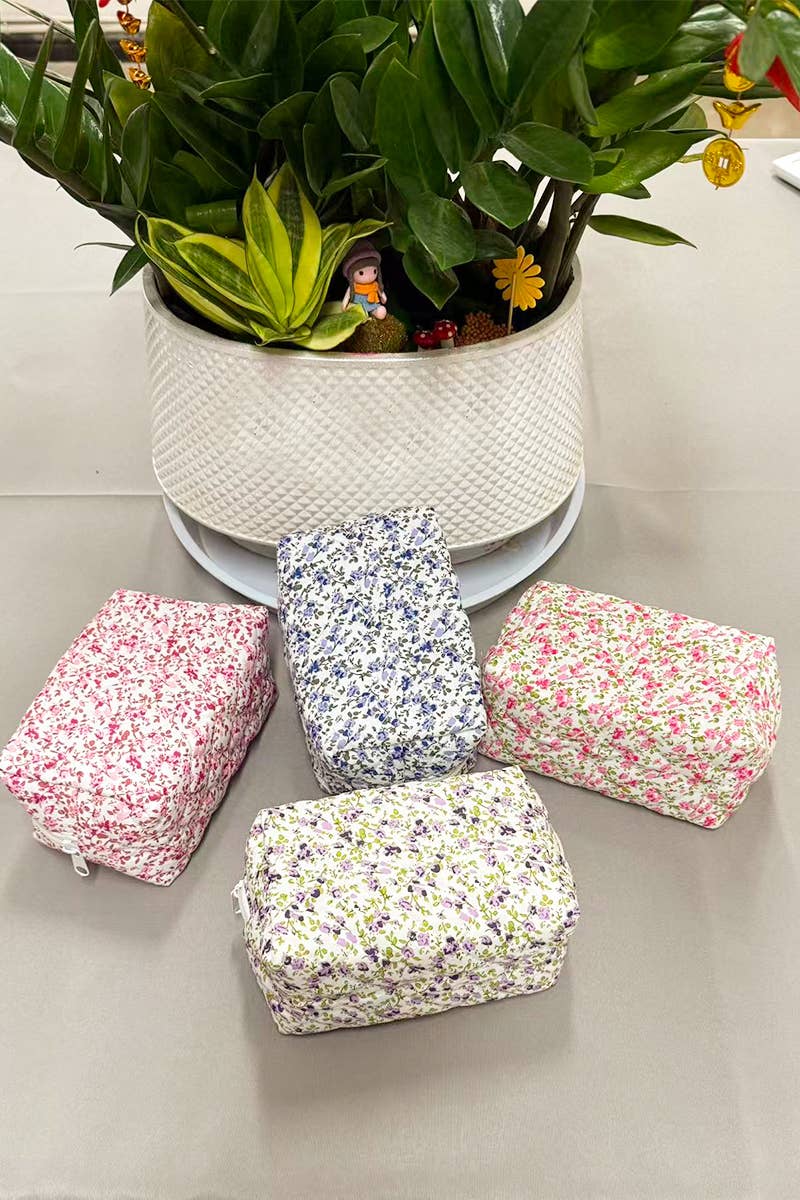 Ditsy Floral Cosmetic Bag