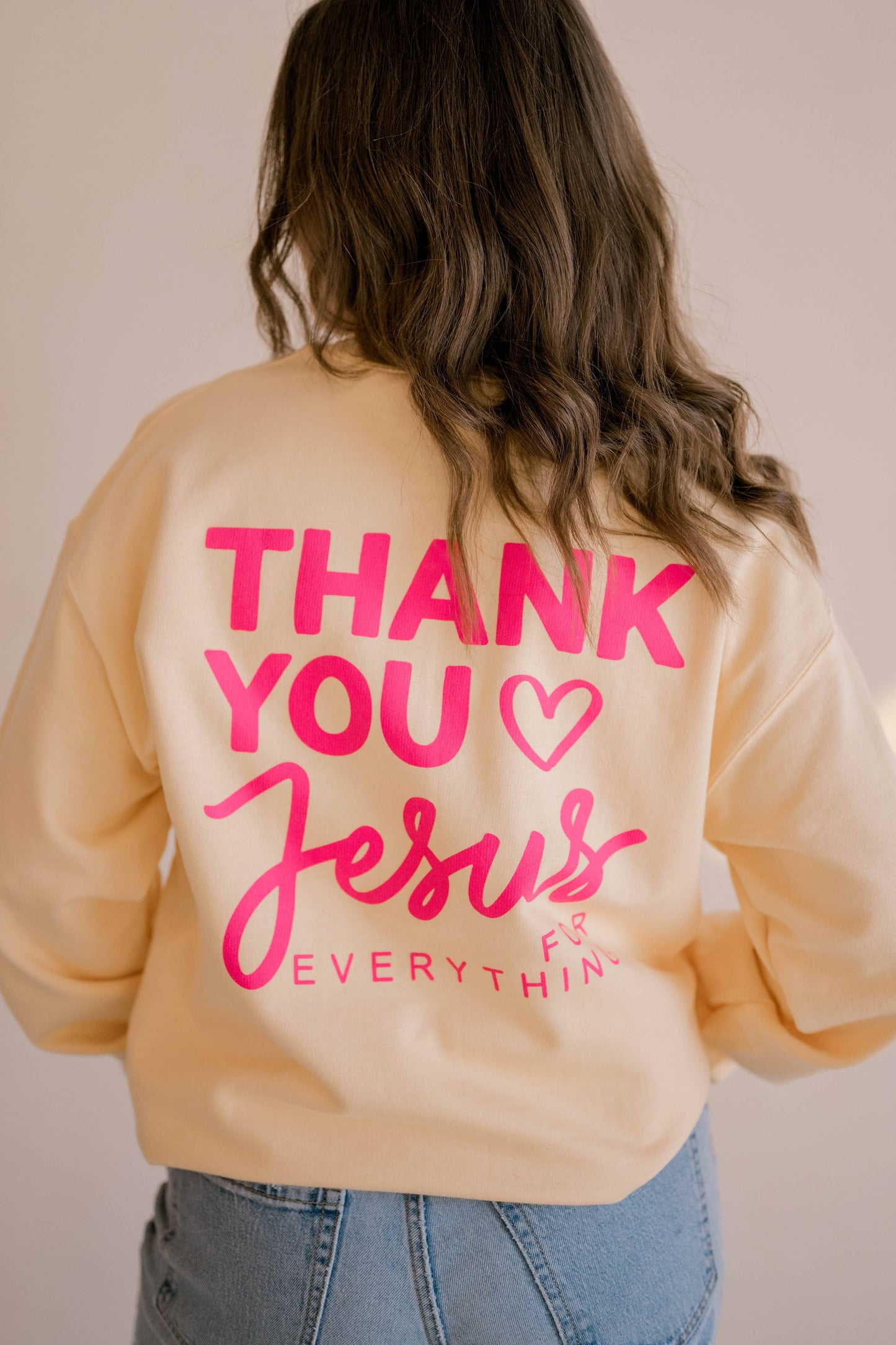 Thank You Jesus Pullover