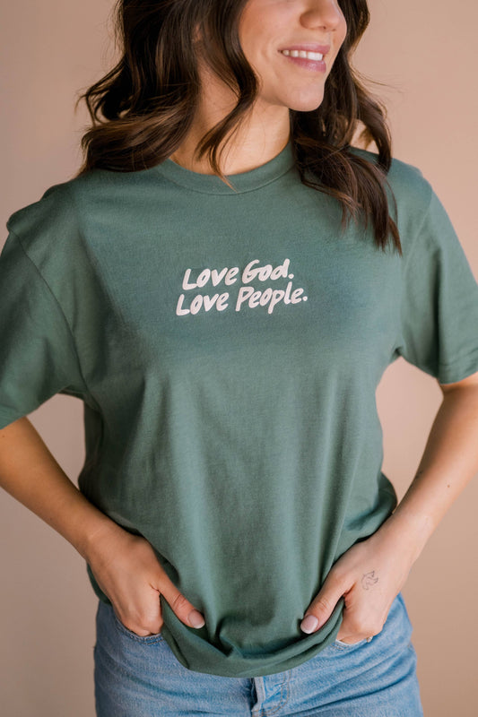 Love God Love People Tee