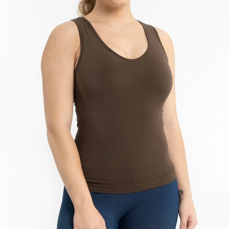 ELIETIAN Built-In-Bra Tank