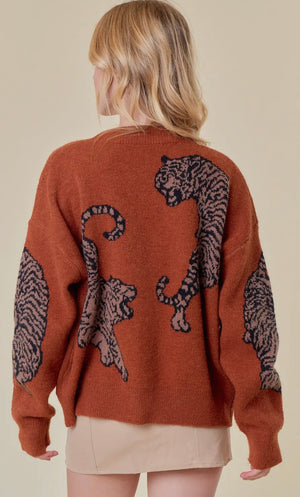 Cheetah Sweater