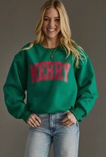 Merry Sweatshirt - Green