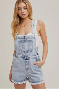 Karli Overalls-Medium Wash