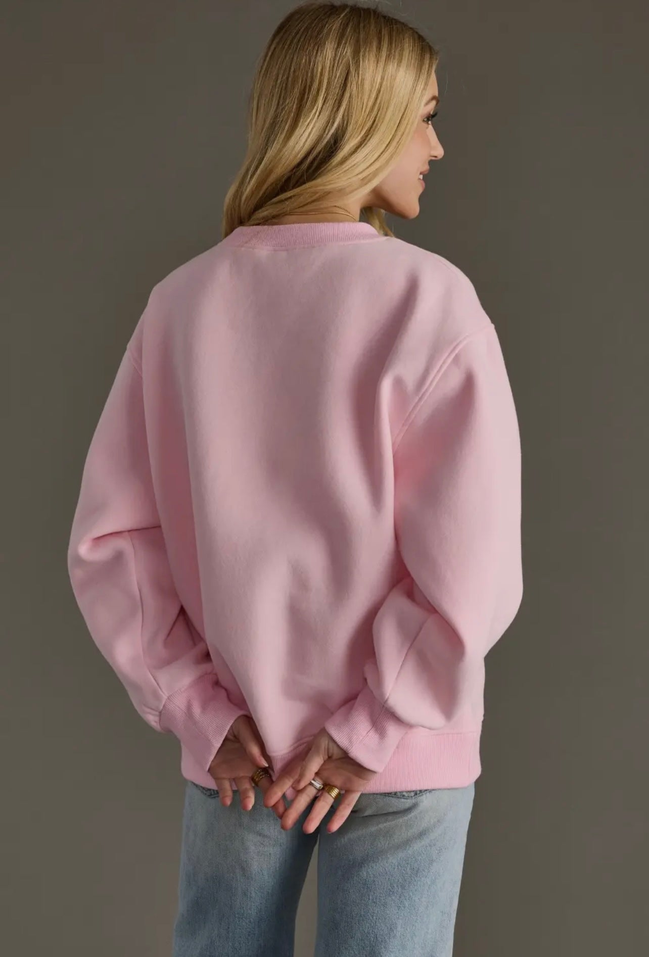 Merry Sweatshirt - Pink