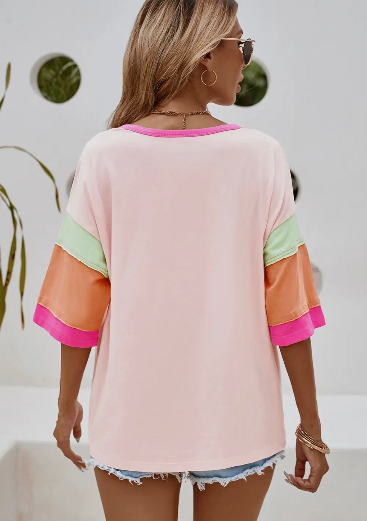 Beatrix Top- Pink