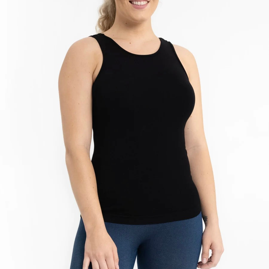 ELIETIAN Reversible High/Low Neck Tank