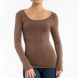 ELIETIAN Reversible Long Sleeve Top