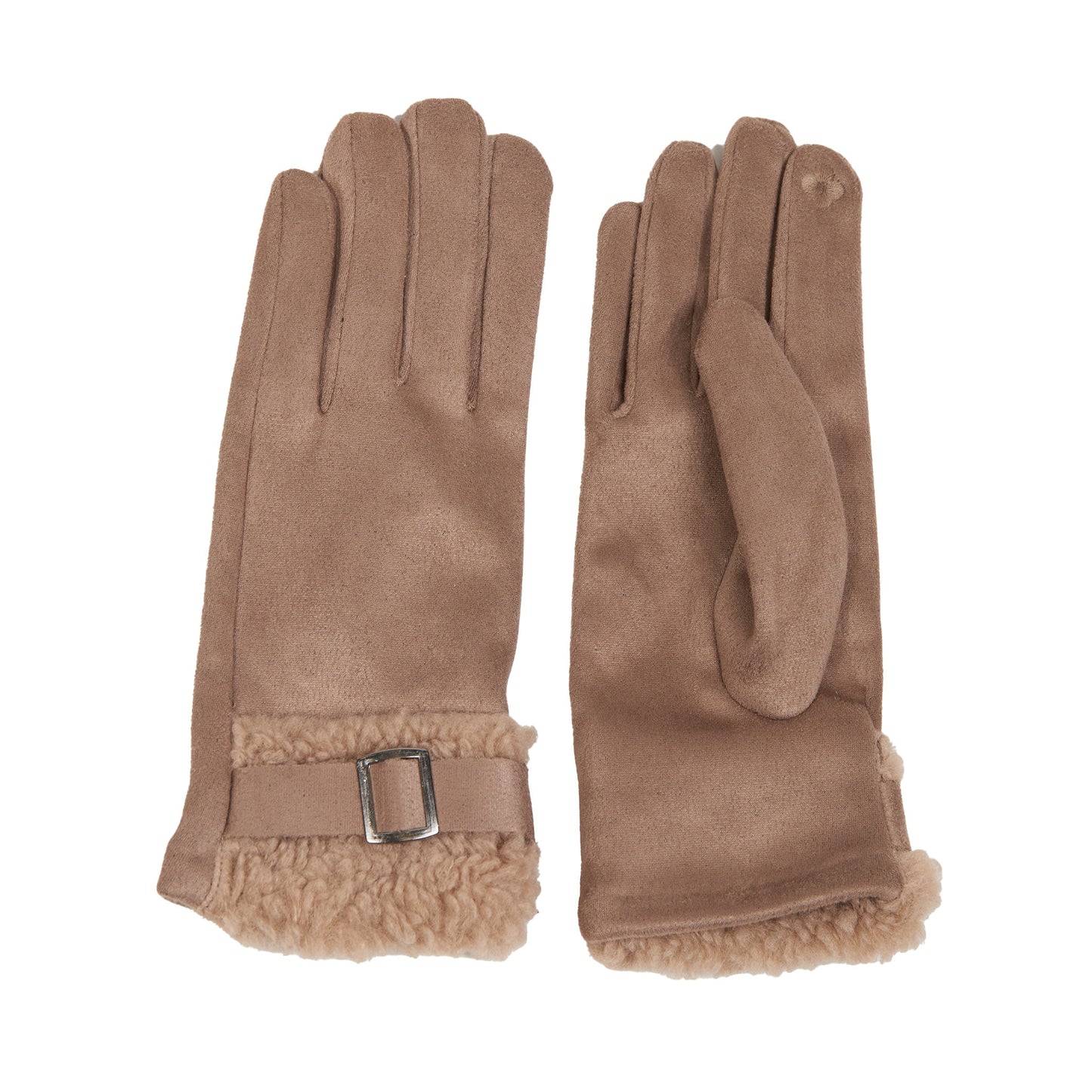 Teddy Bear Cuff Gloves