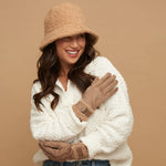 Teddy Bear Cuff Gloves