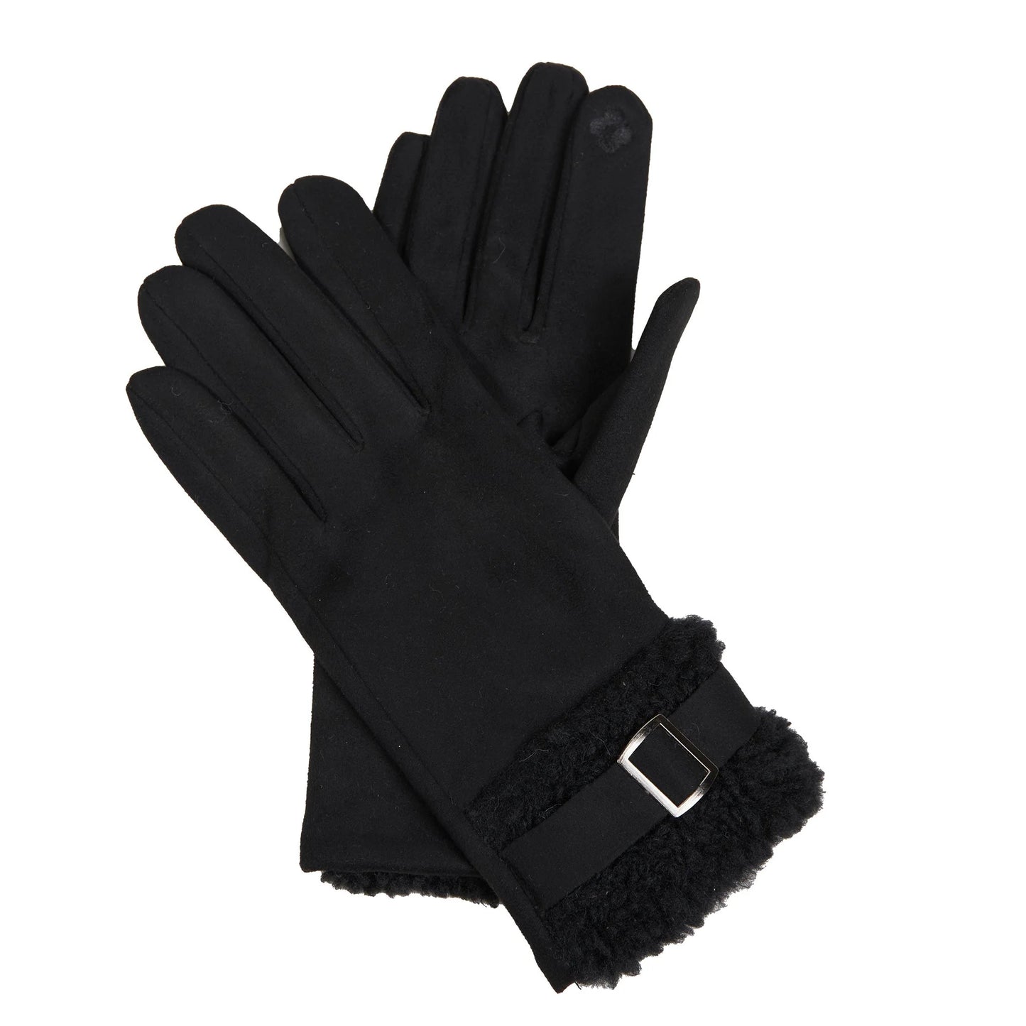 Teddy Bear Cuff Gloves