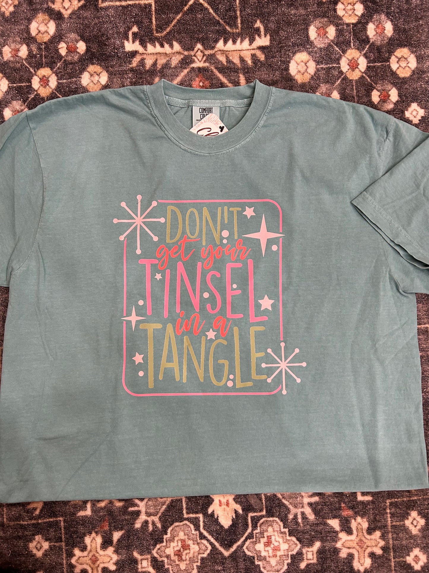 Tinsel Tangled Tee